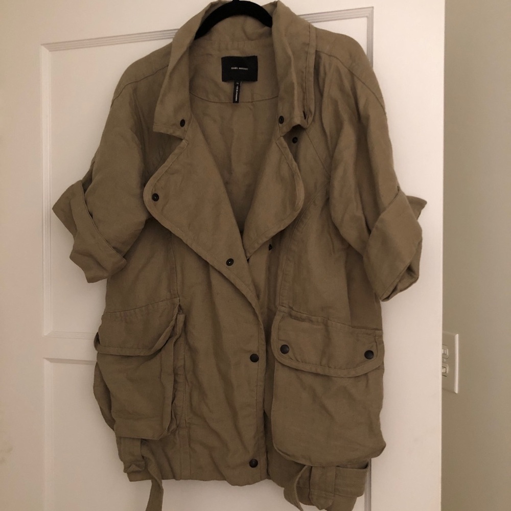 ISABEL MARANT SPRING 2012 Utility Jacket Size 36